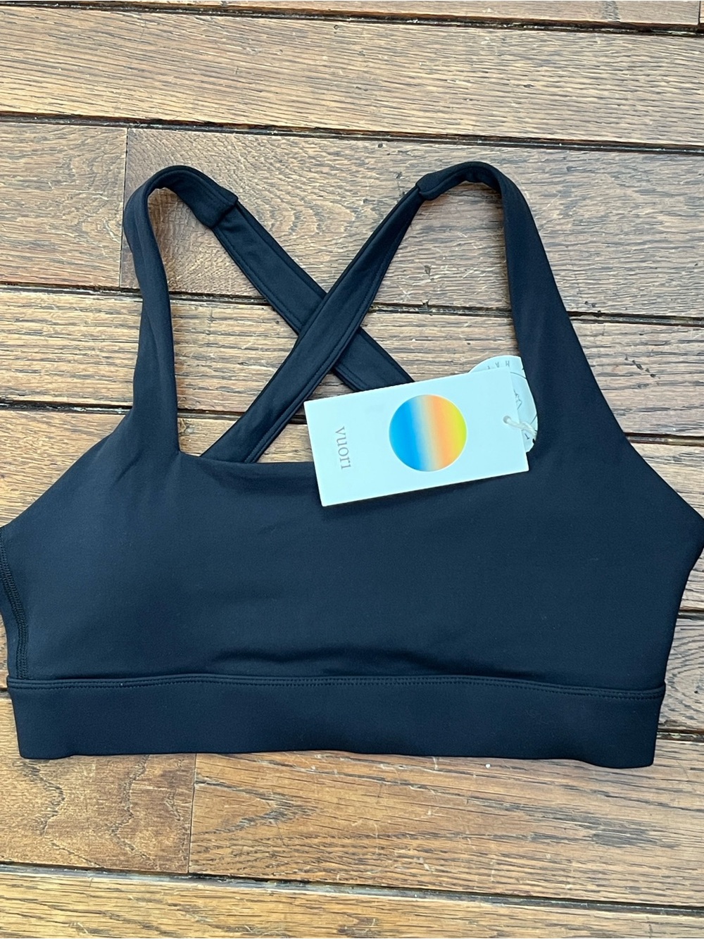 Vuori Black Daily Form Sports Bra Size XS NWT